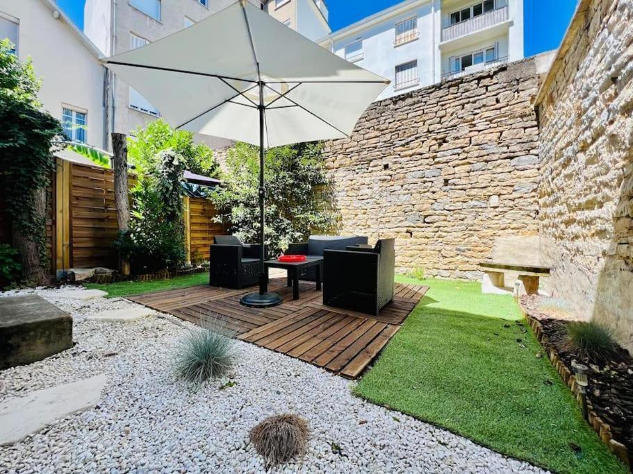 L'Eden, Apt 4 Prs Avec Jardin En Centre Ville Діжон Екстер'єр фото
